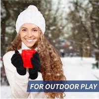 AliExpress NONE CZHIYAO Winter Gloves for Men Women - Touch Screen Cold Weather Thermal Warm Knit for Running Driving Hiking Cycling Riding