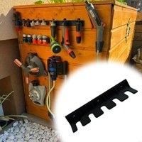 Plastic Water Guns Holder Rack Garden Tool Organizers For Garden Hose Tools Neat And Clean Storage Solution 87HA