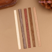 50Pcs Wooden Ancient Ship Model Deck Batten Accessories Strips Black Walnut / Cherry Wood / Maple / Teak / Sapele Wood