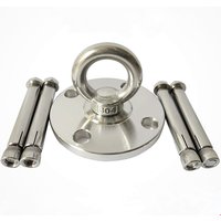 304 Stainless Steel Floor Anchor with Hexagon Screws for Ground pile Parking burglar Anti-lift electric motorcycle lock