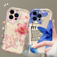 Beautiful Pink Lily Phone Case For Samsung Galaxy A17 M16 A56 A36 A26 A16 A06 A35 A55 A25 A05s A15 A54 A34 A24 A14 A04 A13 4G 5G