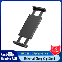 Universal for iPad Air Pro 11 12.9 Iphone Xiaomi Samsung Tablet Stand Holder Laptop Stand Mount Clamp Clip Stand Bracket 4-13 in