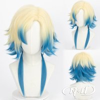 ND Michael Kaiser Cosplay Wigs BLUE Anime LOCK Cosplay Hair Wigs for Comic Con Coser Halloween Party Heat Resistant Synthetic