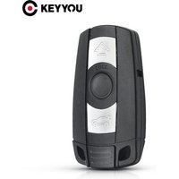 KEYYOU For BMW 1 3 5 6 Series E90 E91 E92 E60 E70 E71 E72 E82 E87 E88 E89 Fob 3BNT Smart Remote Key Shell Case Car Styling