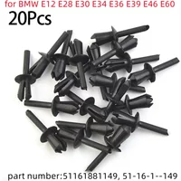 20pcs Fender Liner Rivet Expanding Clip For BMW E12 E28 E30 E34 E36 E39 E46 E60 E6 51161881149 , 51-16-1-881-149 , 51 16 1 881 1
