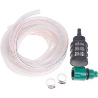 Household Portable Battery Washer Accessory Kit, 5M High Pressure Water Inlet Hose Filter Suction Pipe Set for Car Washing