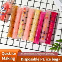 50/100 PCS DIY disposable ice cream ice bag, homemade popsicle ice bag mold, food-grade ice cream popsicle self-sealing bag