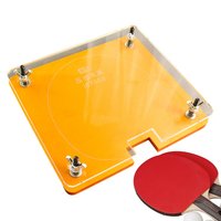 Table Tennis Bat Press Machine Adjustable Rubber Flattening Clamp Bonding Tool for Ping Pong Bat Assembly Precise Rubber Bondin