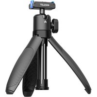 TELESIN 360° Ball Head Mini Selfie Stick Tripod for DJI OSMO Action 5 Pro 4 3 Accessories Quick-Release Portable Selfie stick