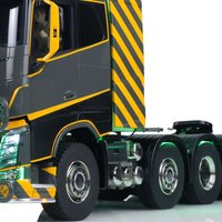 Unitru 02 1/14 RTR FH16 Radio Control Tractor Truck 10x10 Metal Chassis RC Lorry Car Model ST8 Radio Smoke Light 3Speed Vehicle