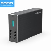 GODO 2-Bay RAID External HDD Enclosure USB 3.0 Dual Drive Dock for 2.5' SATA SSD/HDD Tool-Free RAID/JBOD Support