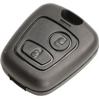 New 2 Button Car Key Fob Case Shell for Citroen-C1 C2 C3 C4 Peugeot 307 107 207 407 Remote control replacement of car key case