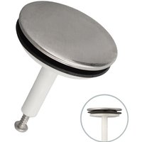 1pcs 46mm Bathtub Drain Stopper Bathroom Bath Replacement Tub Sink Waste Pop-Up 50-65mm Adjustable Hardware