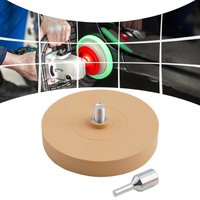 Eraser Wheel With Adapter 88mm Attachment Low Eraser Caramel Wheel Removal U Rubber For ALL STANDARD DRILLS