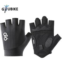 AliExpress NONE GTUBIKE Cycling Bike Half Finger Non-slip Gloves Shockproof Summer Breathable MTB Road Bicycle Gloves Men Cycling Equipment