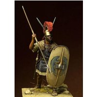 Resin soldier 1/24 75mm ancient ROMAN warrior stand Model Unassambled Unpainted Figure Building Kit