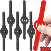 10-100Pcs Plastic Lawn Mower Blades Grass Trimmer Blades Replacement Garden Weeding Trimmer Cutter Blade Spare Accessories