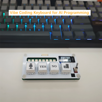 Vibe Coding Dedicated Keyboard Claude Cursor External AI Programming Keyboard DIY Custom Keyboard