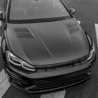 Lightweight Real Carbon Fiber Front Engine Hood Bonnet Exterior Parts Fit MK7 MK7.5 GTI R-line 2013-2020