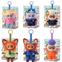 Original Zootopia Series Blind Box Nick Judy Vinyl Doll Trendy Surprise Toy Cute Backpack Pendant Surprise Valentine's Day Gift