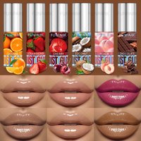 6 Color Moisturizing Lip Oil Original Lip Balm Red Lip Gloss Care of the Lips Pink Lip Plumping Exfoliating Lip Makeup Gifts