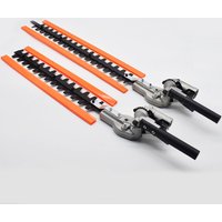 1pc 7/9 Teeth/Square shaft Pole Hedge Trimmer Bush Cutter Head Grass Trimmers For Garden Multi Tool Lawn mower Chainsaw Garden