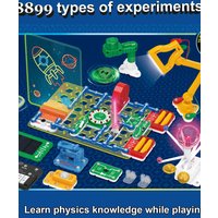 STEM Education Building Blocks Electronic Science Physics Technology Experiment New Toy Set l