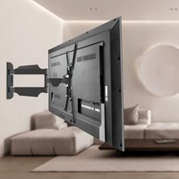 Swivel Articulating Tilt TV Wall Mount for 32-55 Inch TVs Wall Mount Bracket VESA 400x400mm Up to 44 LBS,Full Motion TV Mount