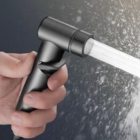 Single Sprayer Gun Wall Mounted Bathroom Toilet Bidet Faucet Adjustable Flow Speed High Pressure Cleaning Toilet Bidet Sprayer