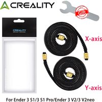 Creality Ender 3 S1/Ender 3 V2 X+Y Timing Belts Kit X-axis and Y-axis Synchronous Belt kit for Ender 3 S1 Pro/3 V2/V2neo 3D Prin