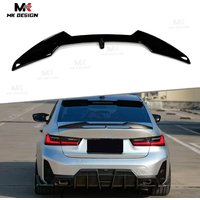 VTEN Style ABS Rear Spoiler for BMW G20 G28 LCI 2023-2024 Gloss Black Rear Trunk Lip Spoiler Wing Car Accessories