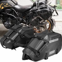 28L 48L Motorcycle Bag waterproof Travel Luggage Saddlebags For Motorcycles Pannier Side Bag Universal for Yamaha for Honda
