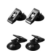 4-12PCS Car Interior Window Clip Mount Black Suction Cap Clip Plastic Sucker Removable Holder For Sunshade Curtain Towel Ticket