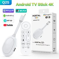 Nowy Smart TV Stick Q2S Android 14 Obsługa Ultra HD BT5.0 Dual 2.4/5G Odtwarzacz multimediów BT 5.0 Dekodowanie wideo TV BOX