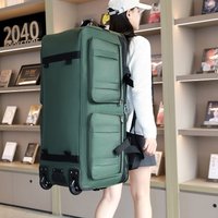 Large Capacity Men Duffle Bag Oxford Cloth Women Luggage Travel Bag Unisex Foldable Weekend Bag