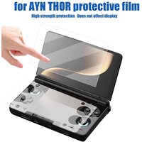 For AYN THOR Protective Film Screen Protectors Ultra-Clear Scratch Resistance Handheld Game Console Screen Film