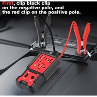 2025 Latest Red Relay Tester 12V General Electronic Automotive Circuit Tester Automotive Maintenance Tool