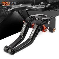Pasuje do KTM 790 Duke 2018-2022 krótkie dźwignie hamulcowe i sprzęgła motocykl krótka regulowana dźwignia CNC aluminiowa kierownica
