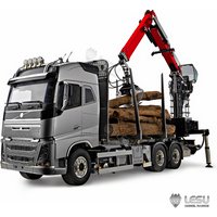 LESU 1/14 Tamiya Truck Model FH16 6*6 Timber Crane Complete Truck Without Cab