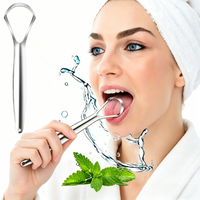 1 tongue coating brush and scraper, eliminate bad breath, freshen breath, gently care for gums, design dental care