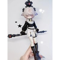 Inedible Doll Lunar Lore Series 1/8 Bjd Joint Mobility Blind Box Mystery Box Toys Cute Action Anime Figure