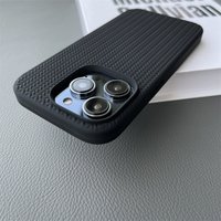 Luxury Shockproof Silicon Braided Case For iPhone 16 Pro Max 15 14 Plus 13 12 11 XR XS X Solid Color Soft TPU Matte Back Cover