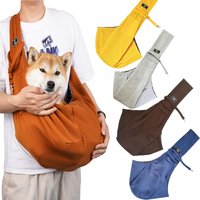 Pet Puppy Carrier Bag Crossbody Shoulder Outdoor Travel Breathable Cat Bags Puppy Slings Carrier Bag Dog Carrying Supplies Bag