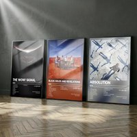 Muse Poster Album Set Modern Cover Wall Art For Room Canvas Painting Print Art Home Wall Decor Picture Gift