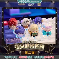 MiHoYo Honkai Star Rail Keycap Series Vol.2 Blind Box Cute Anime Figure Keycap for Cherry MX Mechanical Keyboard Decor Gifts