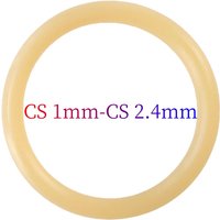 Joints toriques en polyuréthane, CS 1mm - CS 2.4mm, joints hydrauliques et pneumatiques haute pression, résistants à l'usure pour une durabilité industrielle, 10 pièces