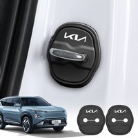 4pcs Silicone Car Door Lock Cover Sticker Car Accessories For Kia K4 K5 K6 K7 Stonic Stinger Venga Carens Mohavi Borrego Sedona