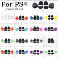 1Set L1 R1 R2 L2 Trigger Buttons+Joystick Thumbstick Caps For PS4 Pro/Slim JDM 055 050 040 Controller replace part