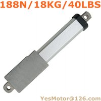 Erweiterte 6V 12V 24V DC Micro linear antrieb DC motor controller 30/50/75/100mm hub angepasst 188N kraft kostenloser versand