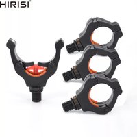 Hirisi 4pcs Carp Fishing Rod Rest Head Gripper for Rod Pod Holder with Magic Magnet Clips Keep Fishing Rod